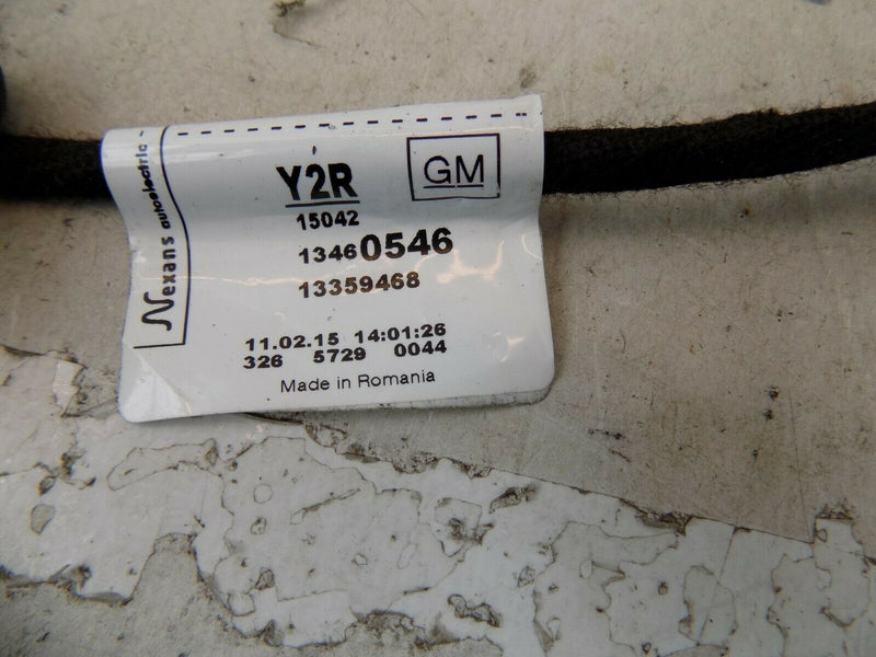 VAUXHALL CORSA E 2014-2019 LEFT FRONT DOOR 3DR WIRING LOOM HARNESS 13460546