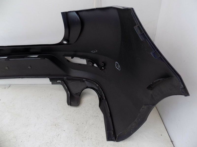 VOLVO V40 MK2 R DESIGN 2013-17 5DR DARK BLUE REAR BUMPER GENUINE 31283756