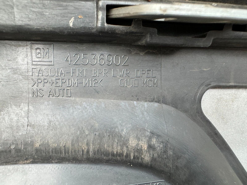 VAUXHALL MOKKA X 2016-2020 FRONT BUMPER LOWER SECTION 42536902