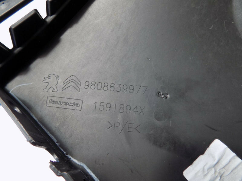 PEUGEOT EXPERT 2017-ON FRONT BUMPER GENUINE BLACK 9808639977