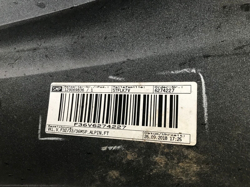 BMW 4 F36 F33 F32 M-SPORT 2013-2016 FRONT BUMPER PDC GENUINE 6274227