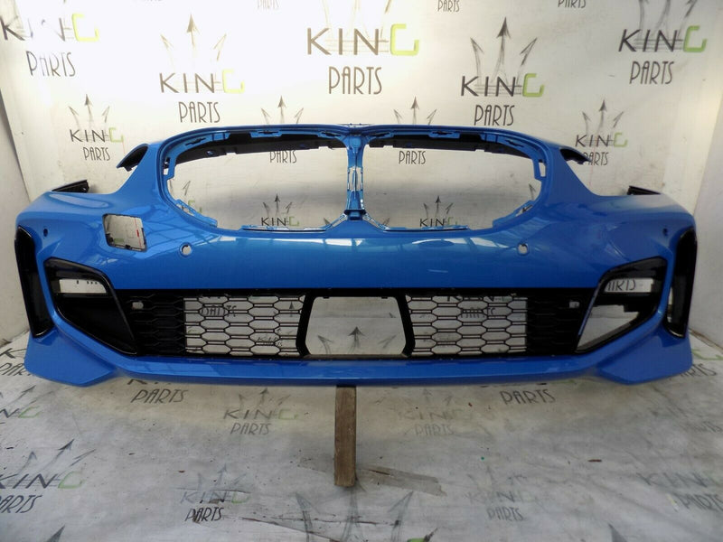 BMW 1 SERIES F40  M-SPORT 2019-ON SE FRONT BUMPER BLUE 6PDC GRILL 7459708