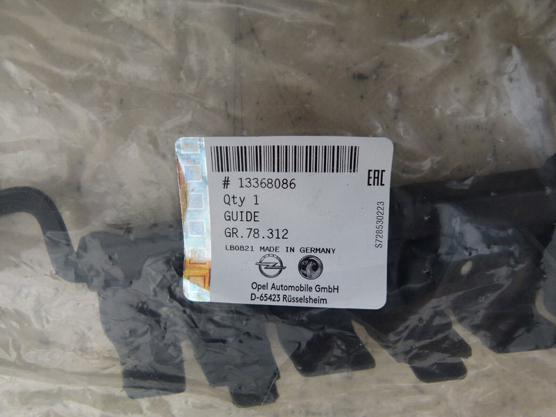 VAUXHALL ASTRA MK6 2009-15 REAR LEFT BUMPER BRACKET GENUINE 13368086 S102-09