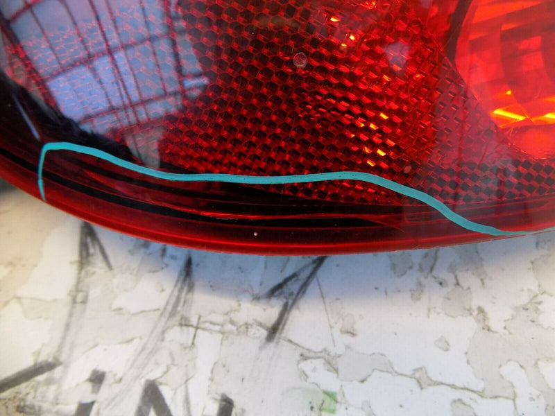 VAUXHALL CORSA D 5DR 2006-2014 REAR LEFT LIGHT LAMP *DAMAGE* 13296479
