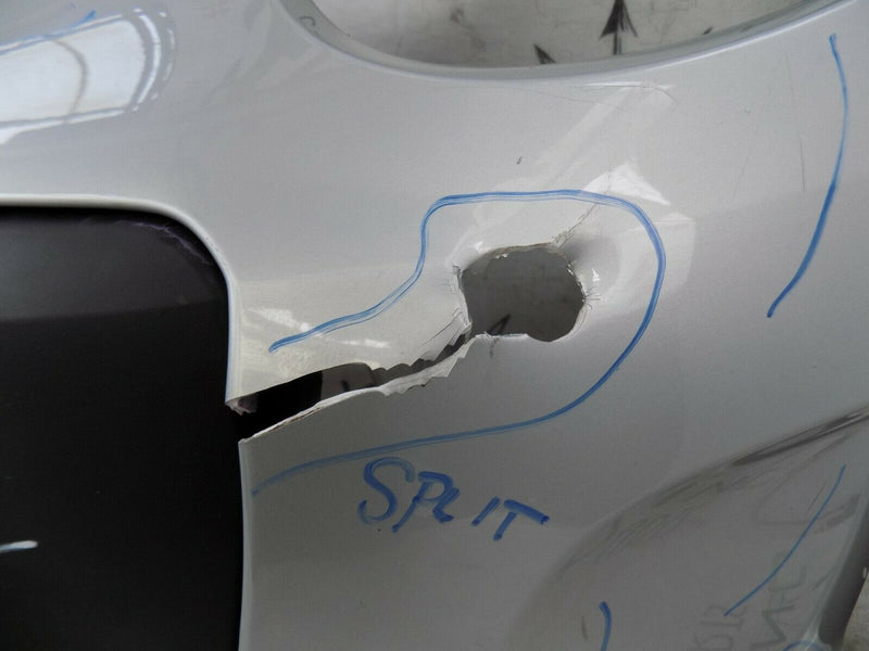 CITROEN C1 2005-2014 SILVER FRONT BUMPER GENUINE 52112-0H040