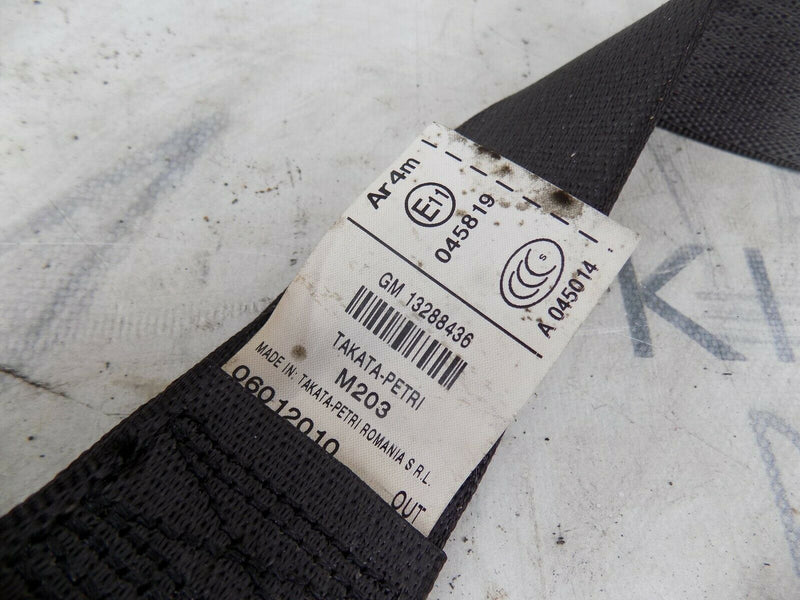 VAUXHALL INSIGNIA 2008-16 REAR RIGHT SEATBELT - SAFETY BELT 13288436 306134010