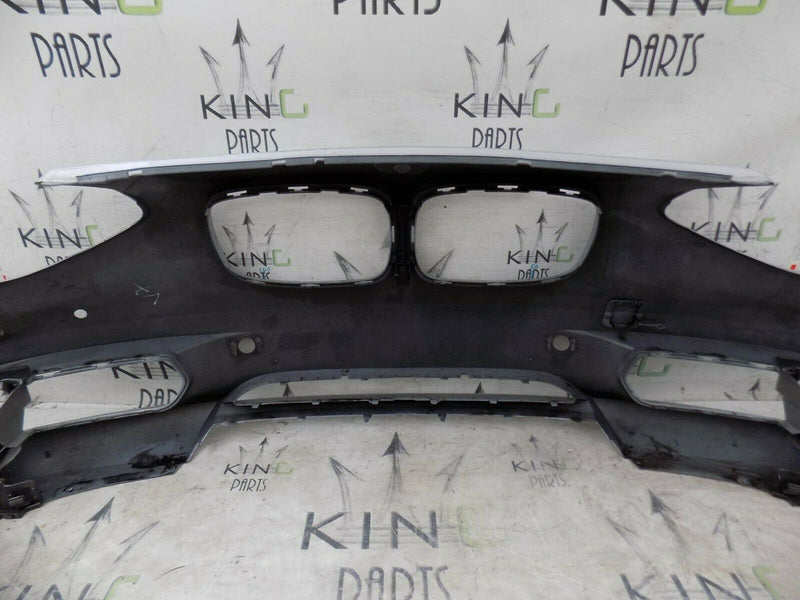 BMW 1 SERIES F20 2011-2015 FRONT BUMPER SILVER PDC GENUINE 51117245731