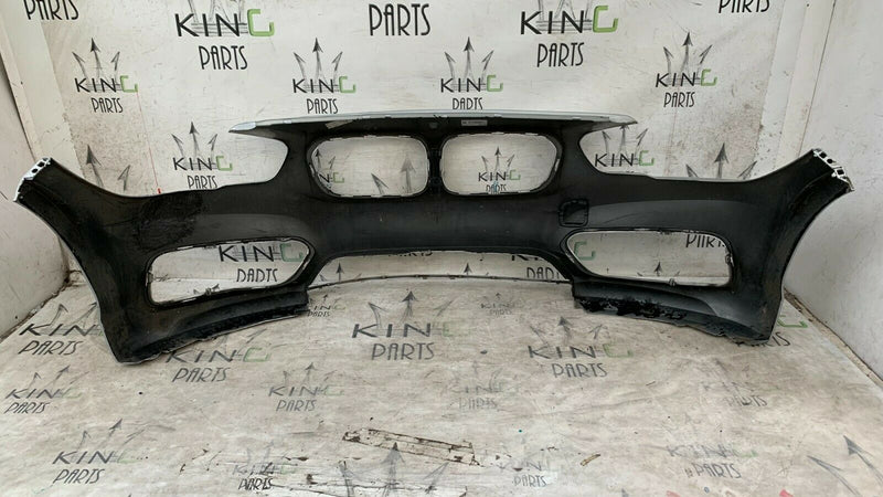BMW 1 SERIES F20 2011-2015 FRONT BUMPER SILVER PDC GENUINE 417654481