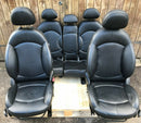 MINI COUNTRYMAN R60 2010-16 HALF-LEATHER SEATS FRONT & REAR SEAT LEFT RIGHT SEAT