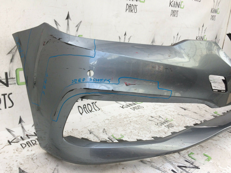 BMW 5 SERIES G30 G31 2017-ON GREY FRONT BUMPER GENUINE PDC 51117385336