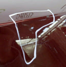 FIAT 500 2015-ON FACELIFT REAR BUMPER MAROON *NO PDC* 735619778