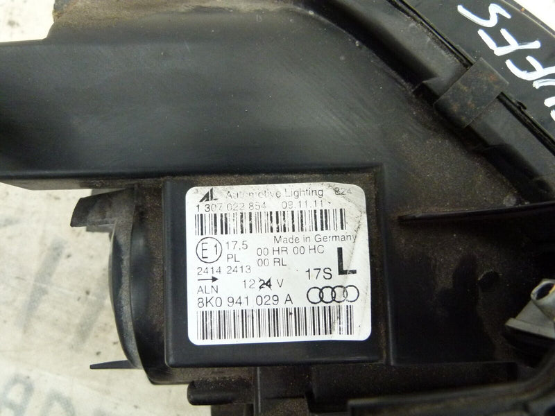 AUDI A4 B8 8K 2007-11 PASSENGER LEFT SIDE HEADLIGHT GENUINE 8K0941029A
