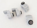 HYUNDAI ix20 GENUINE SET 4 PARKING PARK SENSOR PDC 6 PIN GREY Z3G 95720-1K100