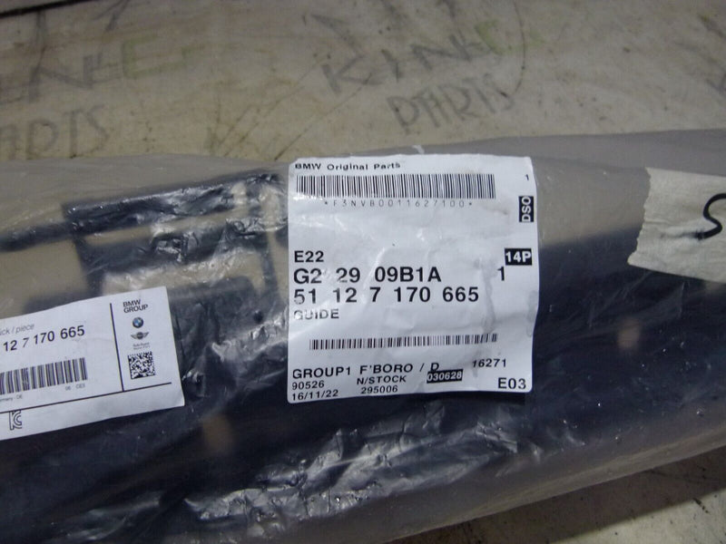 BMW 1 SERIES E82 2007-2011 REAR BUMPER MOUNTING BRACKET GENUINE 7170665