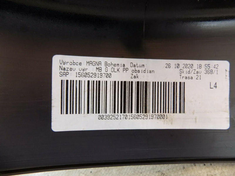MERCEDES G CLASS W463 2018-ON FRONT RIGHT WHEEL ARCH TRIM FLARE A4638820400
