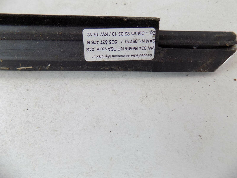 VW Beetle 2011-2018 Window Molding Front Right Chrome 5C5837476B (S25-41)