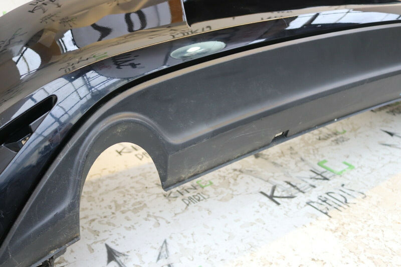 VW GOLF VII MK7 2013-2016 BLACK REAR BUMPER GENUINE PDC HOLES 5G6807421