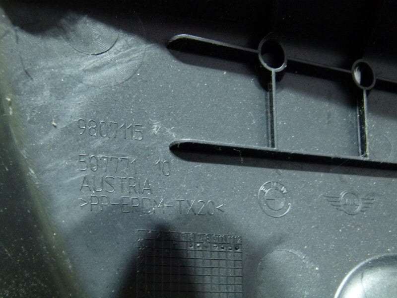 MINI COUNTRYMAN R60 2010-2014 BOOT LEFT SIDE TRIM MOULDING GENUINE 9806019