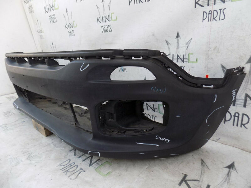 JEEP RENEGADE BU 2014-2017 FRONT BUMPER BLACK GENUINE 735587832