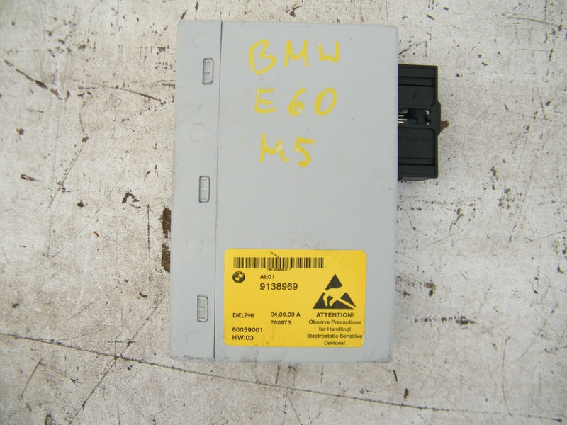 BMW 5 SERIES E60 M5 2003-2010 ELECTRONIC CIRCUIT CENTRE CONSOLE MODULE 9138969