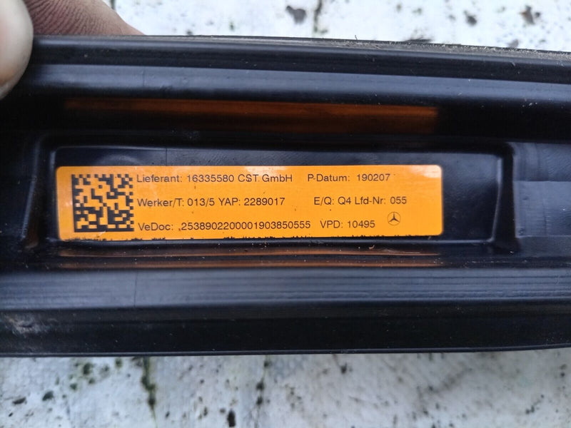 MERCEDES GLC X253 SUV 2016-21 RIGHT DRIVER SIDE ROOF RACK CARRIER A2538902200