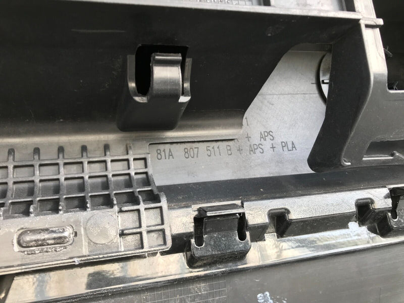 AUDI Q2 S-LINE 2016-2020 REAR BUMPER AND DIFFUSER PDC GENUINE 81A807511