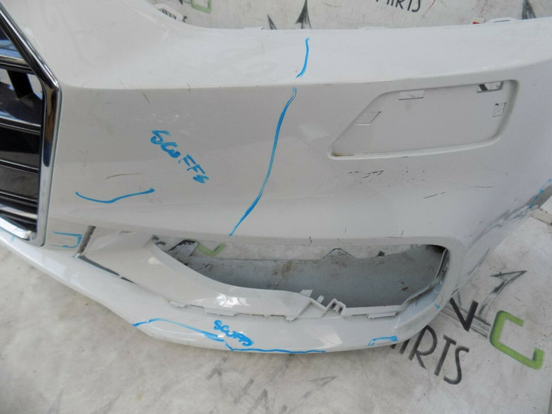 AUDI A7 S-LINE 4K8 C8 2019-ON WHITE FRONT BUMPER GENUINE 4K8853651A