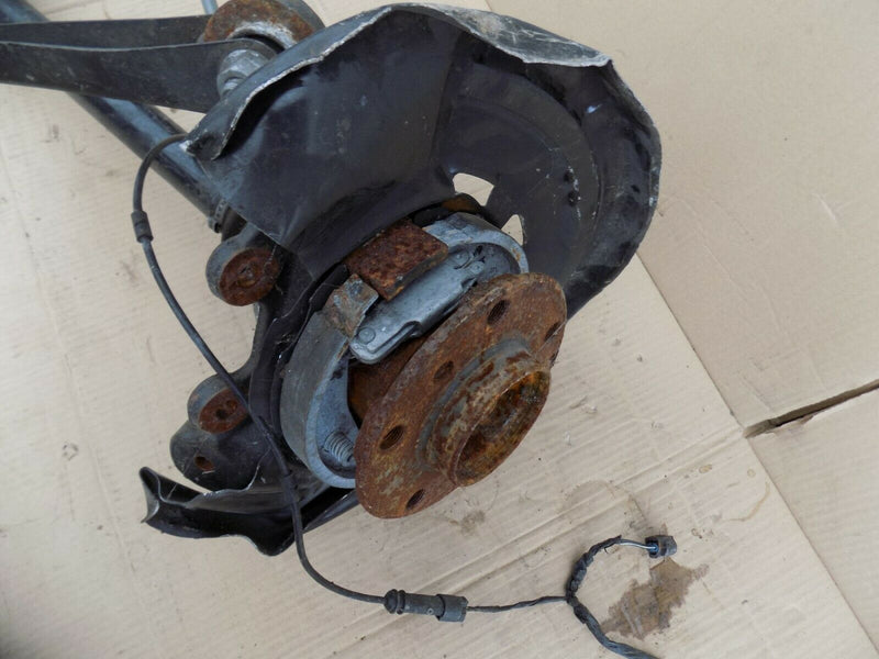 BMW 2 SERIES F22 2013-ON REAR SUSPENSION BRAKE HUB AND DRIVE SHAFT 7597686 *N