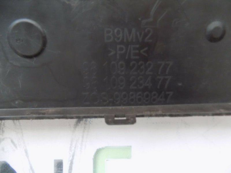 PEUGEOT PARTNER TEPEE FACELIFT 2015-2017 BLACK FRONT BUMPER 9810923277