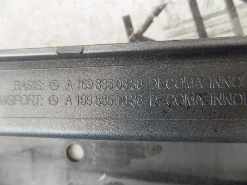 MERCEDES A-CLASS W169 2008-12 SILVER REAR BUMPER GENUINE PDC A1698850838
