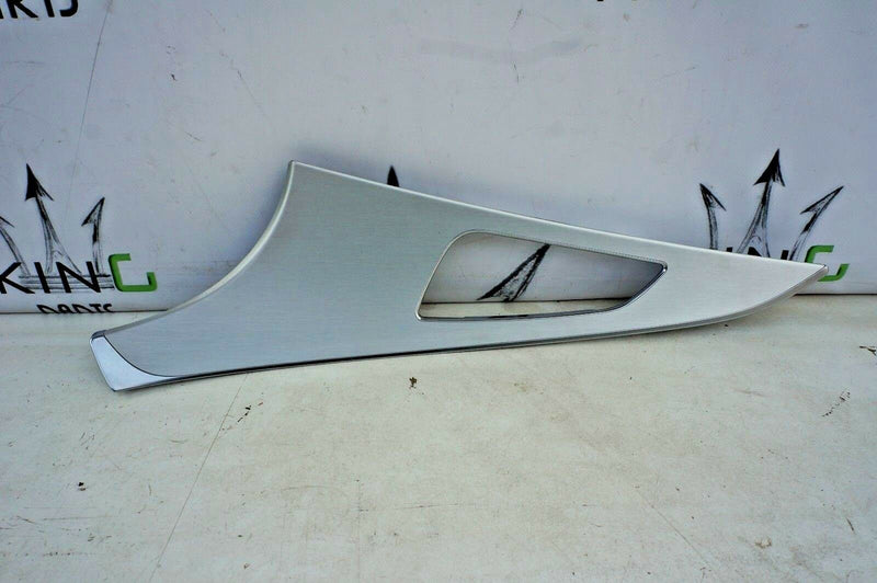 AUDI A6 (C7/4G) 2012-ON FRONT LEFT PASSENGER DOOR TRIM STEEL BRUSHED 4G0867409