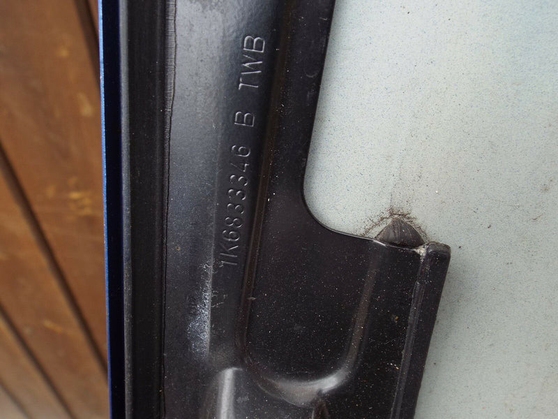 VW Golf V MK5 5 Door 2004-2009 Rear Door Panel Right Driver Side O/S Blue
