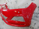 VW POLO 2017-2018 FRONT BUMPER IN RED GENUINE 4x PDC  2GS807221