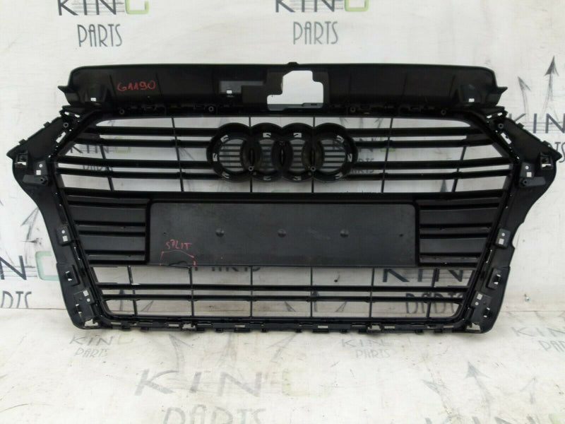 AUDI A3 8V S-LINE FACELIFT 2016-19 FRONT BUMPER GRILL RADIATOR 8V3853651AA G1190