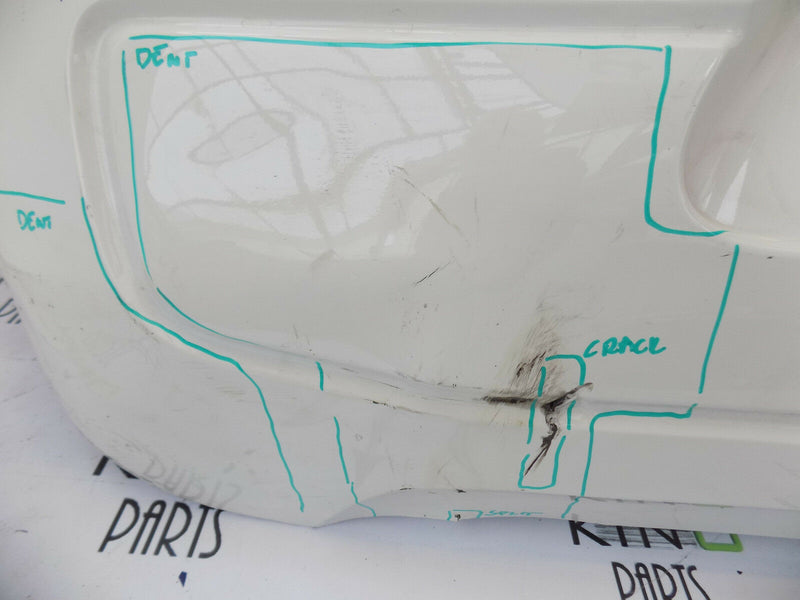 CITROEN C1 - 2014 2015 2016 2017 WHITE REAR BUMPER GENUINE 52159-0H090