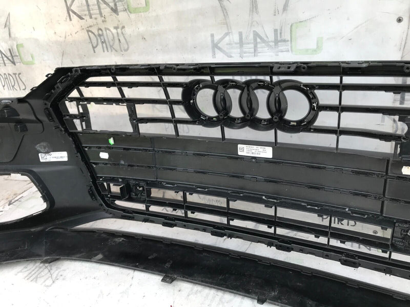 AUDI A6 4K0 C8 2019-ON BLACK FRONT BUMPER GENUINE 4K0807437 A