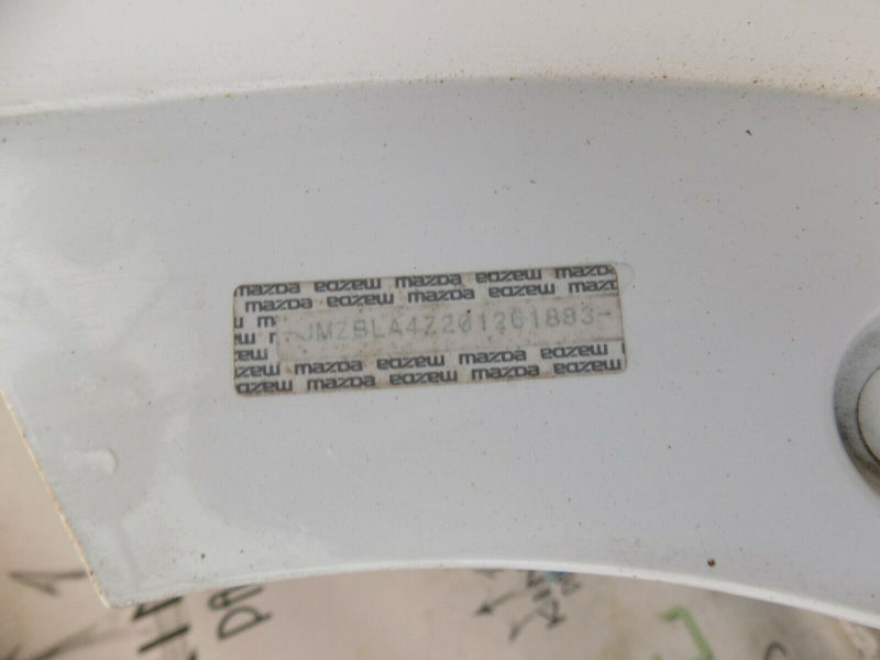 MAZDA 3 BL SERIES 2 MY13 2009-2012 FACELIFT REAR BUMPER WHITE BCD2-50221