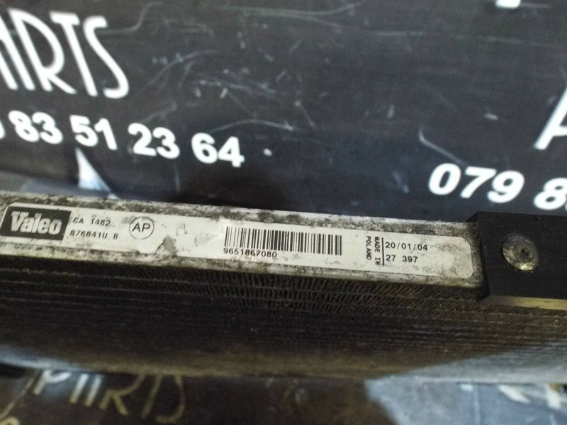 PEUGEOT 206 1.4 HDI 98-09 AIR CON CONDITIONING CONDENSER