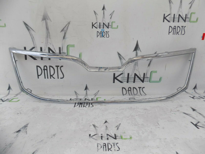 SKODA OCTAVIA 2017-19 FACELIFT FRONT UPPER GRILL SURROUND CHROME TRIM 5E0853761