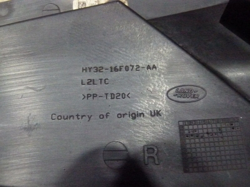 RANGE ROVER IV 2012-2017 FRONT BUMPER RIGHT BRACKET GENUINE HY3216F072AA