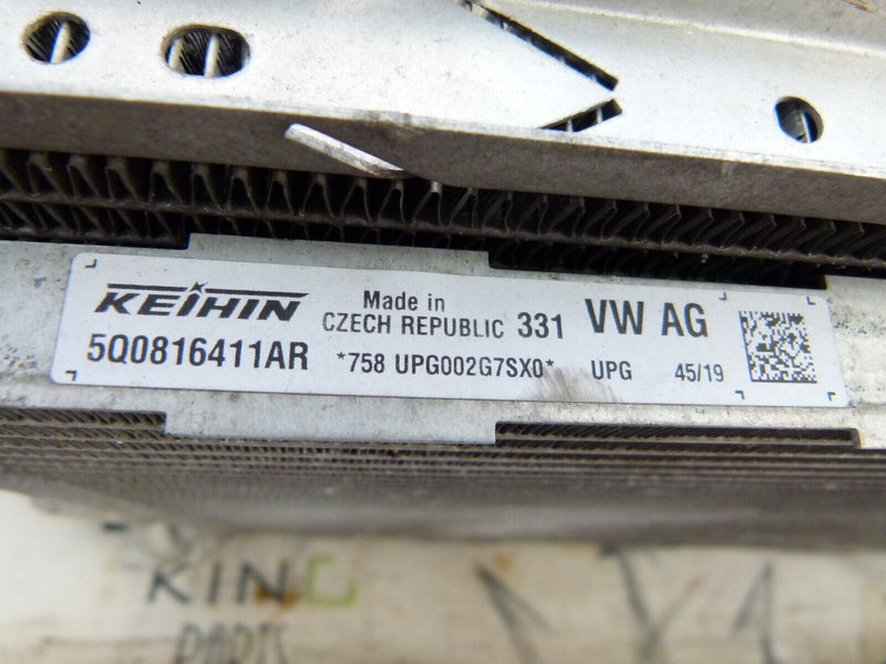 VW GOLF PASSAT 1.6 TSI 2.0 TDI WATER COOLANT & AIR CON RADIATOR 5Q0816411AR