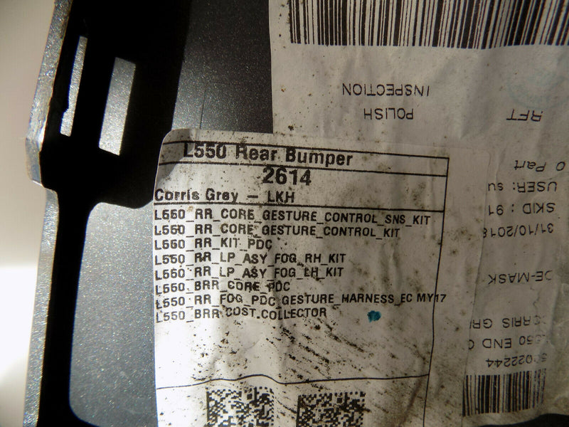 LAND ROVER DISCOVERY L550 SPORT SD4 SE 2014-2016 REAR BUMPER GENUINE PDC