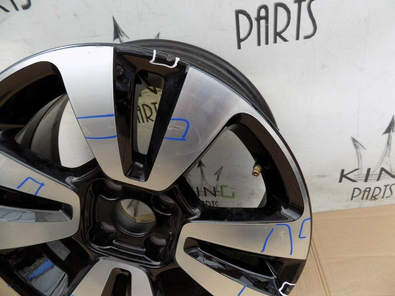 CITROEN C3 16" INCH RIM ALLOY WHEEL 6.5J x 16 ET20 BLACK 9813075077
