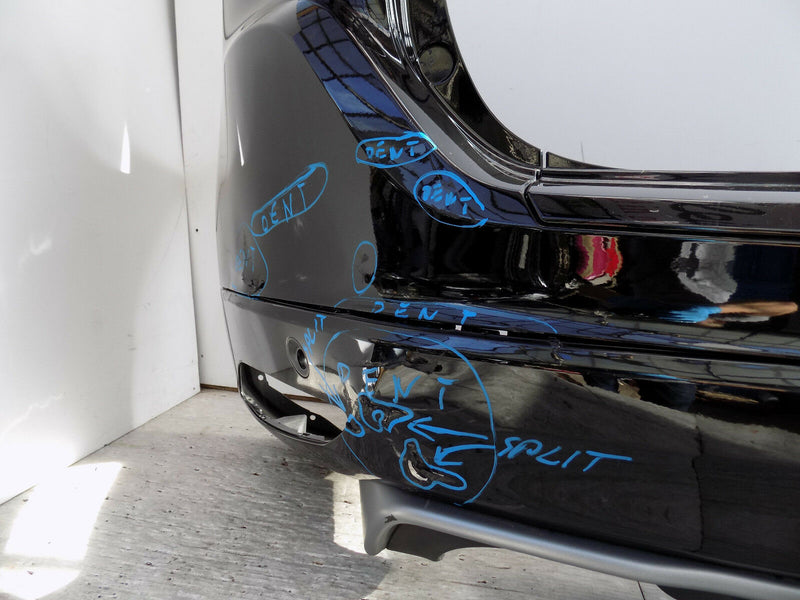 VOLVO XC60 R-DESIGN FACELIFT 2014-2016 BLACK REAR BUMPER GENUINE 30763426