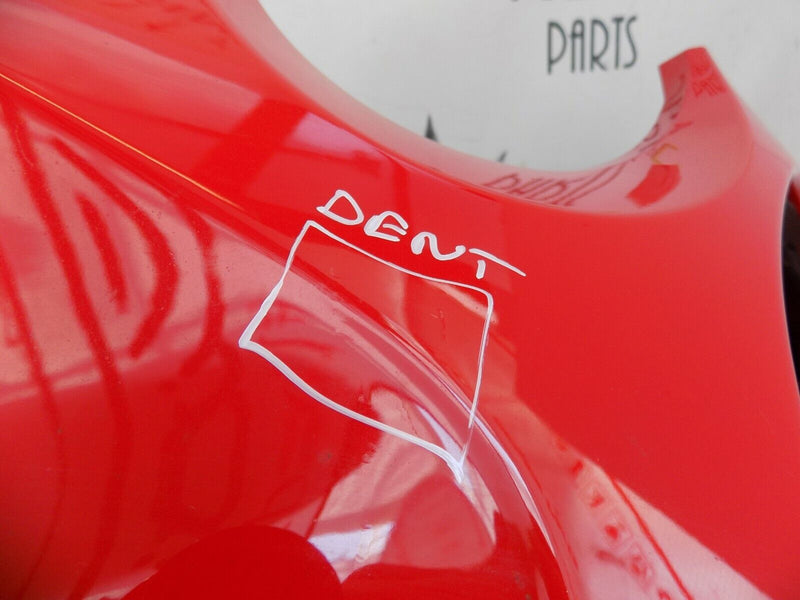 FIAT 500 ABARTH 595 2017-ON FACELIFT FRONT BUMPER RED 735633044 GENUINE