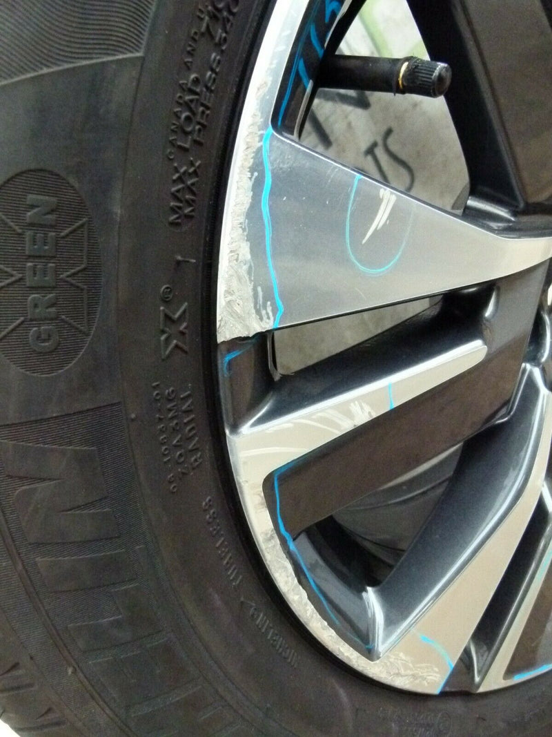 PEUGEOT 2008 16" 6,5JX16H2 CH4-20 ALLOY WHEEL 9813836677 TYRE 205/60 R16