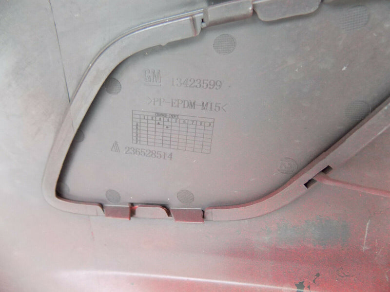 VAUXHALL ASTRA K 2015 2016-2018 RED FRONT BUMPER GENUINE PDC 39052730