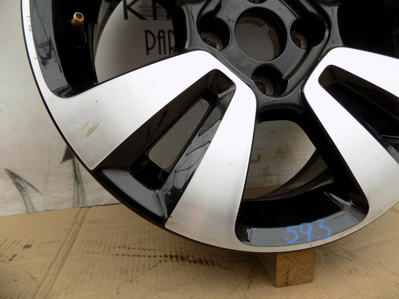 CITROEN C3 16" INCH RIM ALLOY WHEEL 6.5J x 16 ET20 BLACK 9813075077