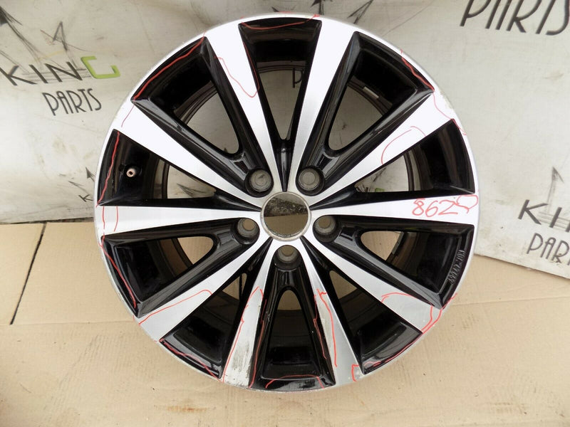2011 16" VOLKSWAGEN POLO 6R ALLOY WHEEL 7JX16H2 ET46 5x100 6R0601025N