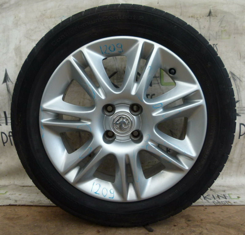 CORSA D GENUINE 16" ALLOY WHEEL 6Jx16H ET40 0P033K8 TYRE 195/55 R16